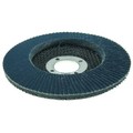 Weiler 4-1/2" Tiger Disc Abrasive Flap Disc, Conical (TY29), 120Z, 7/8" 50606
